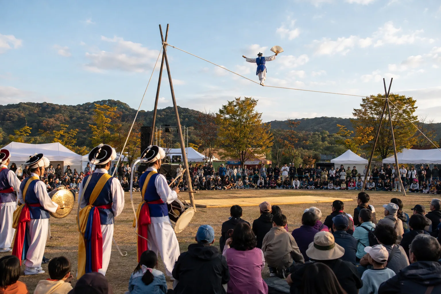 Anseong Namsadang Baudeogi Festival festival