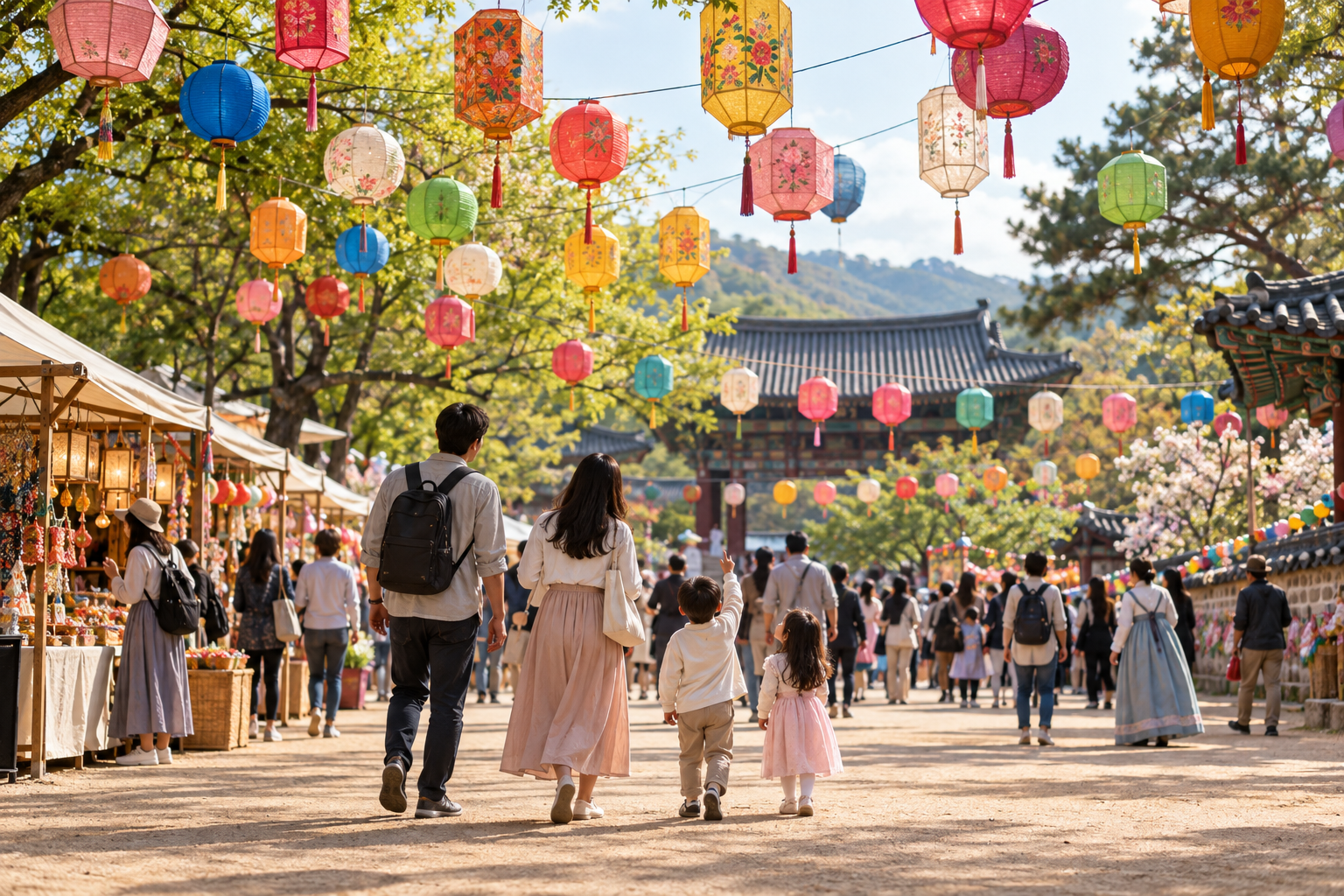 Korean Festivals With Children: Toilets, Strollers and Timing