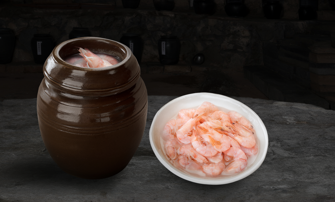 Gwangcheon cave-aged salted shrimp