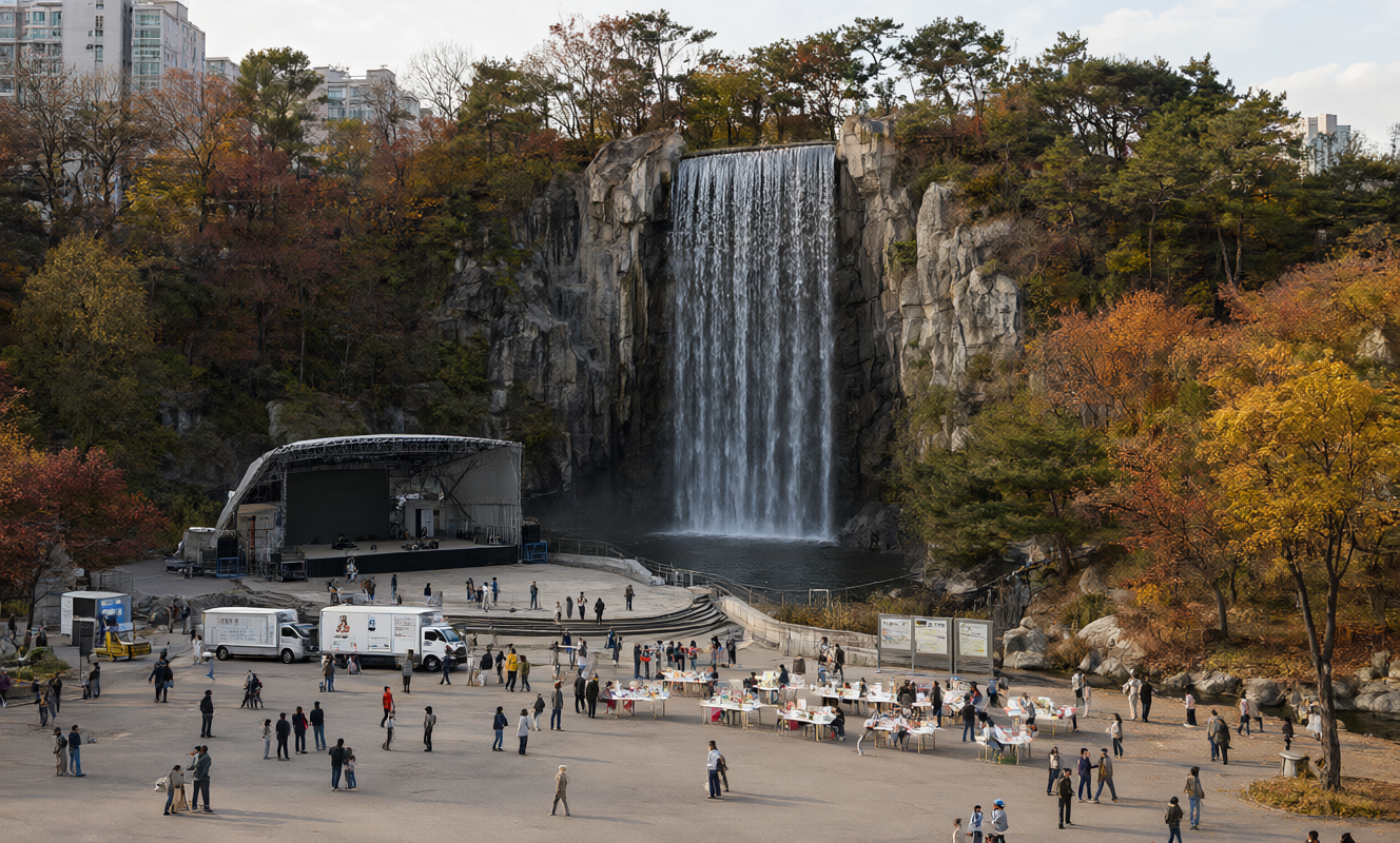 2026 Jungnang Yongma Waterfall Festival festival