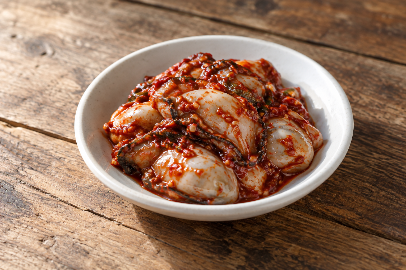 Ganwoldo salted oysters (eoriguljeot)
