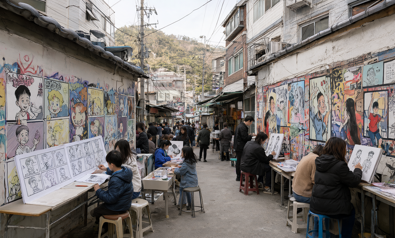 The 4th Webtoon Ibagu-gil Festival festival