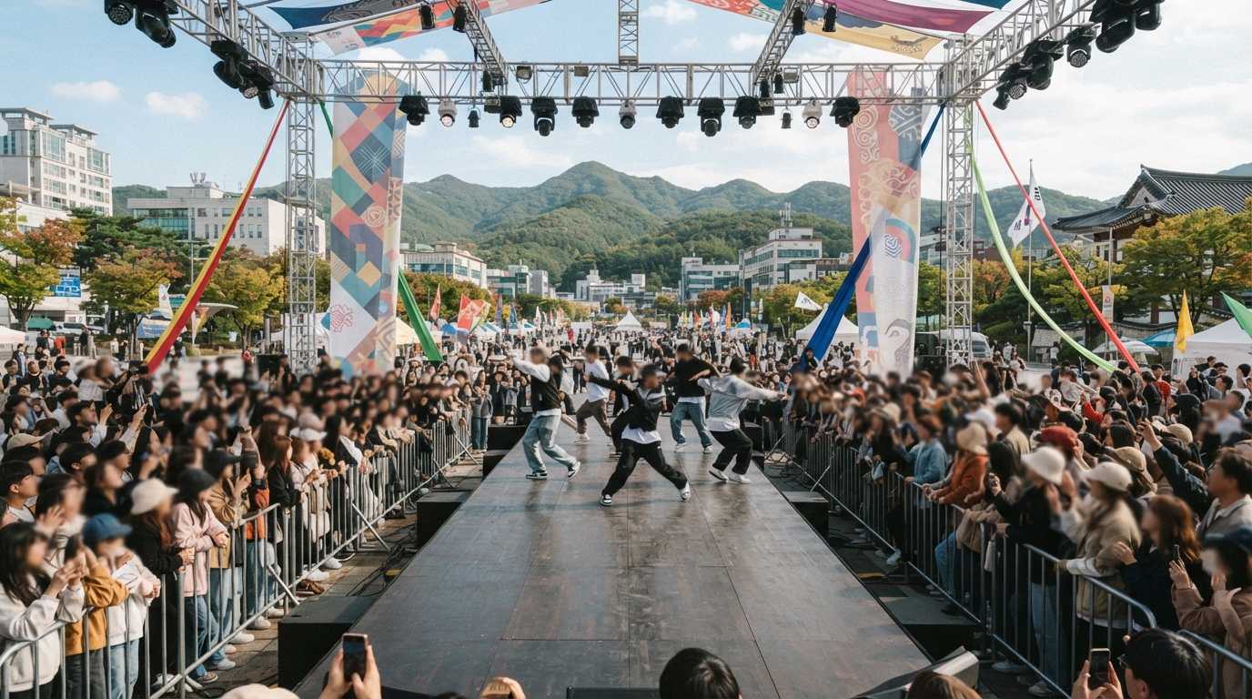 Wonju Dancing Carnival festival