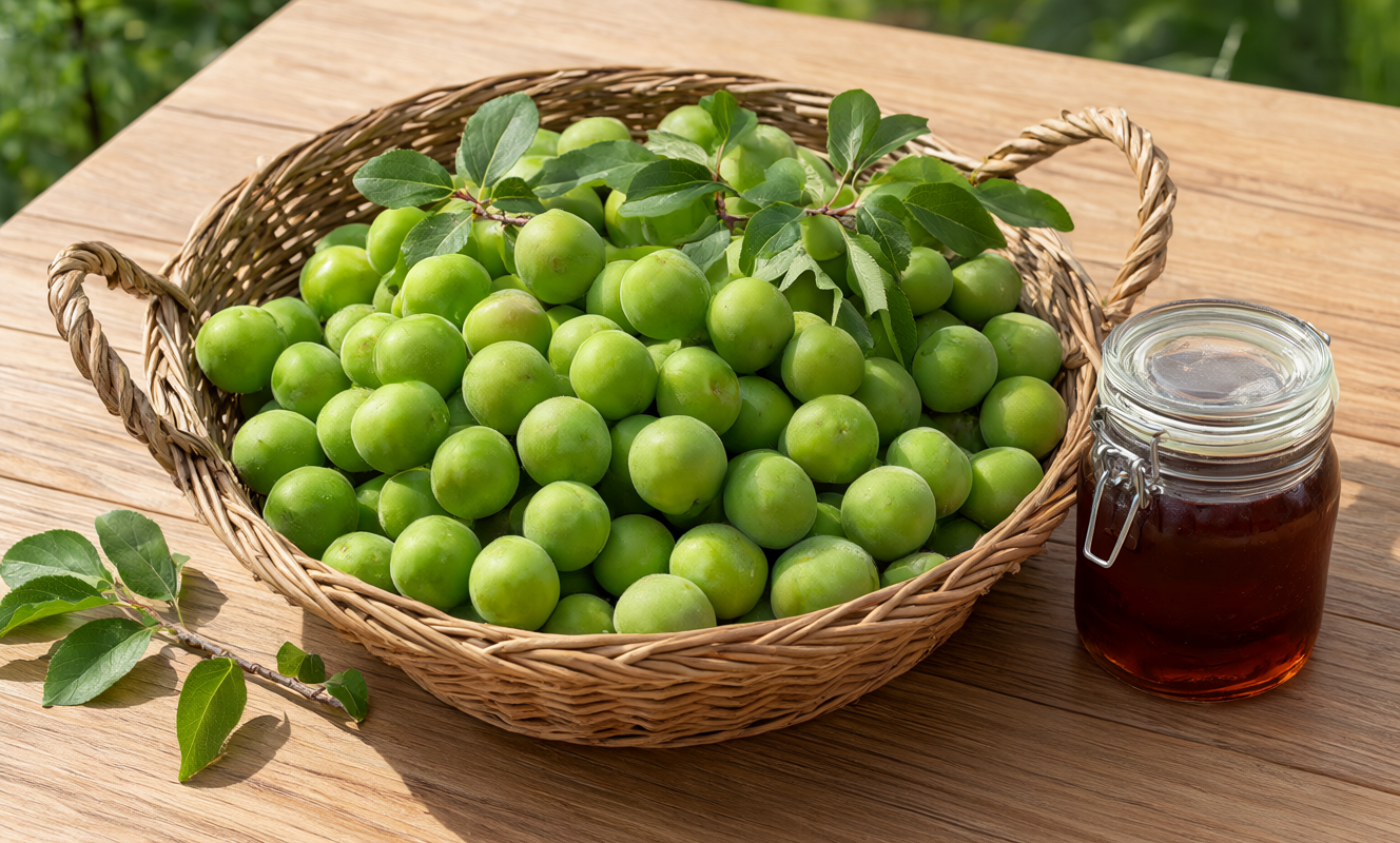 Wondong plum (maesil)