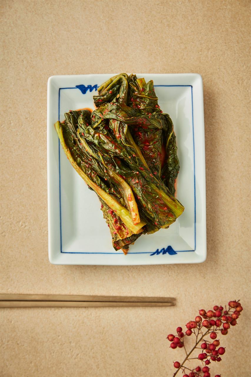 Gat kimchi (mustard-green kimchi)